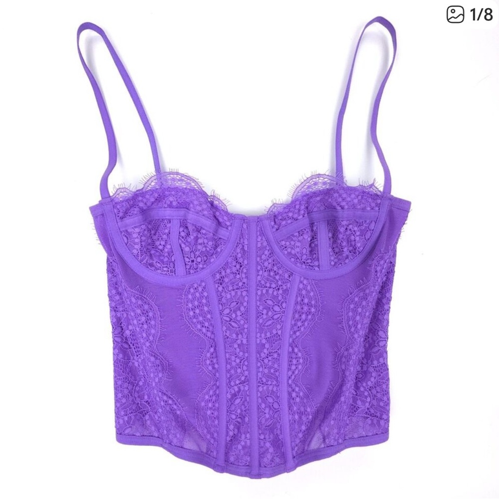 NEW Urban Outfitters Out From Under Modern Love Corset Bustier 90s Y2k Lingerie